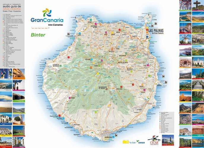 Maps of Gran Canaria