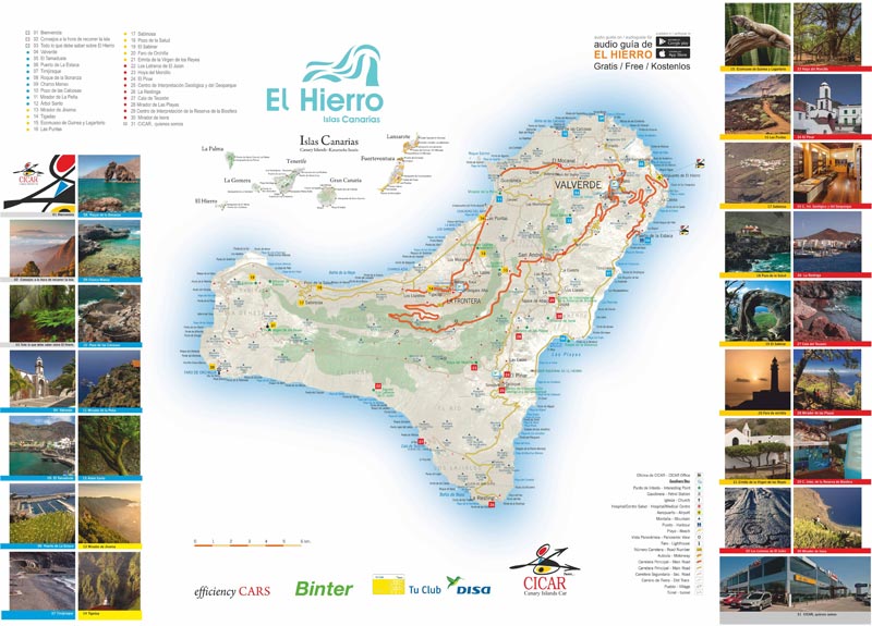 El Hierro map