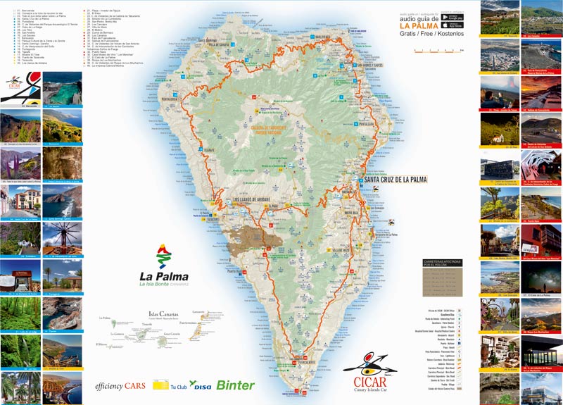 La Palma map