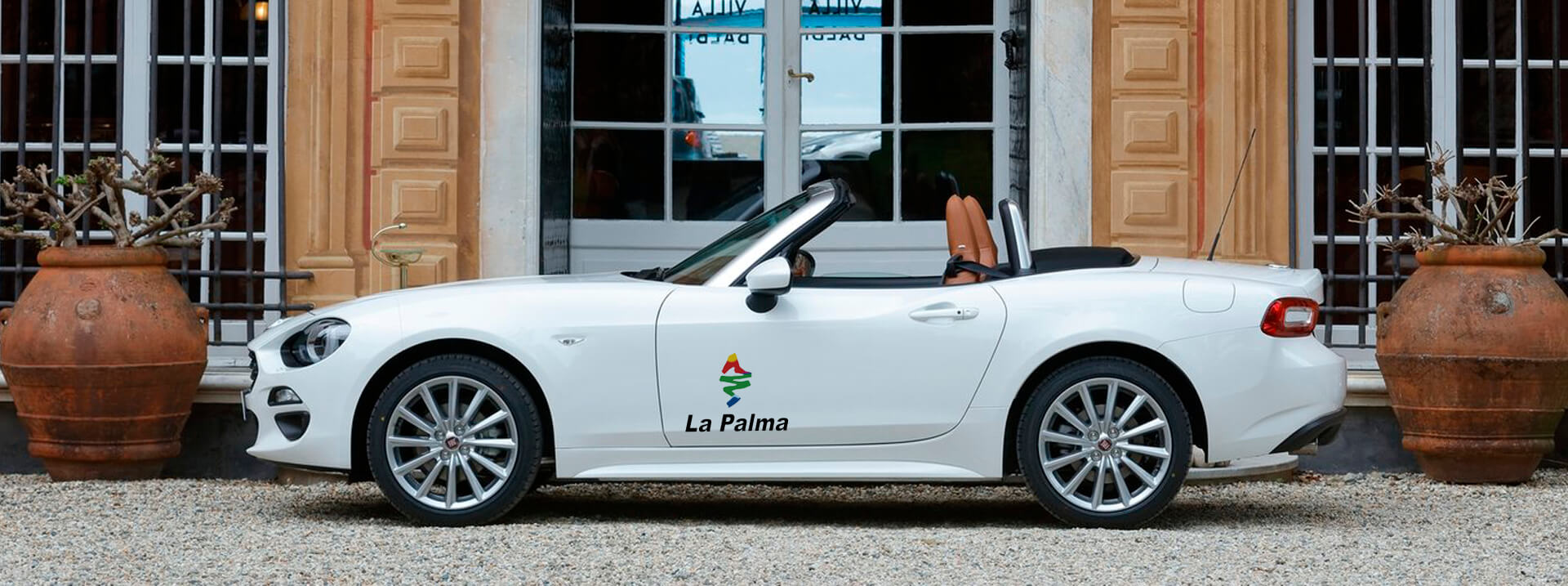 del coche de alquiler Fiat 124 Spider