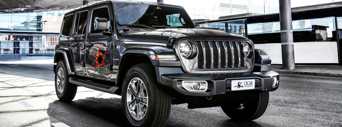 Información del coche de alquiler Jeep Wrangler 5p Aut. | CICAR