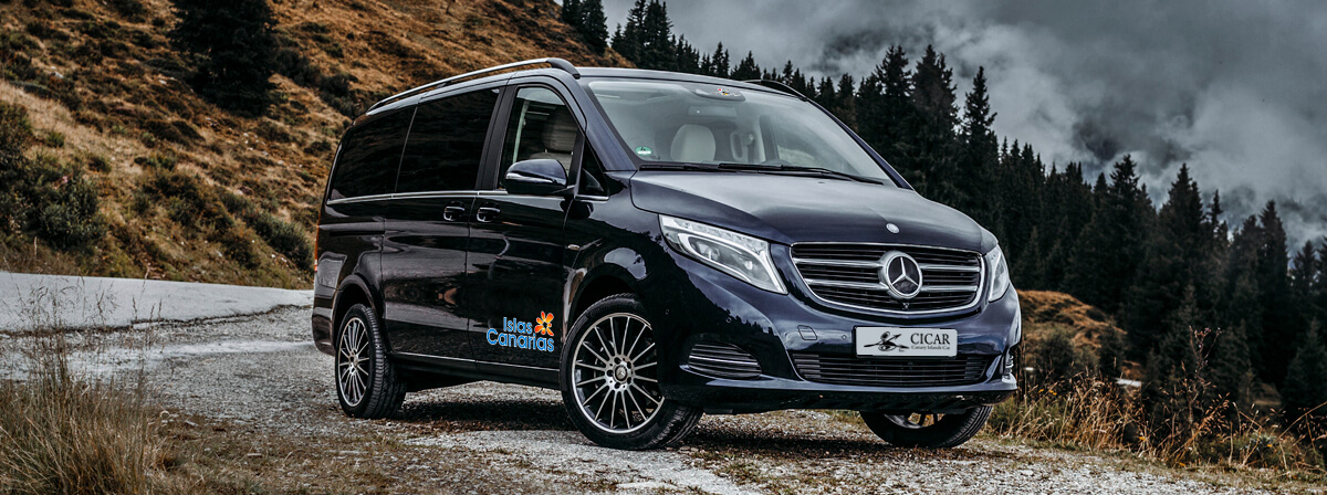 Mercedes Vito info for car hire in Canary Islands